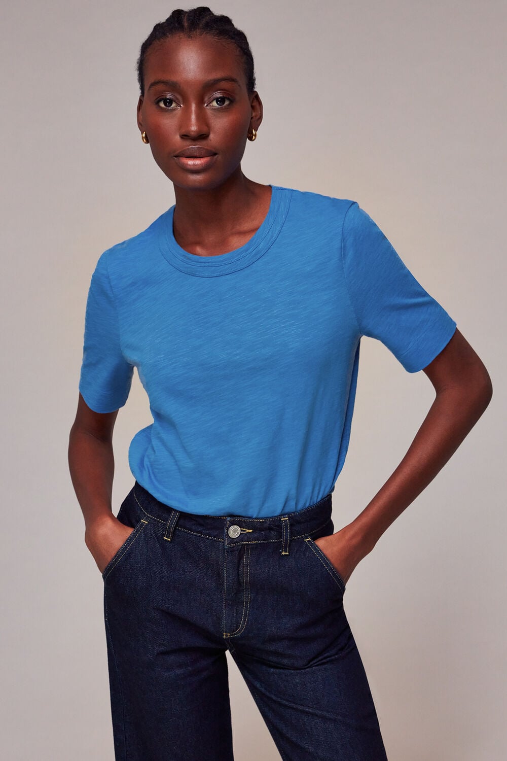 Rosa Double Trim T Shirt