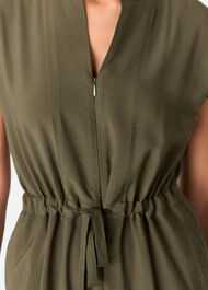 Sleeveless Drawstring Jumpsuit