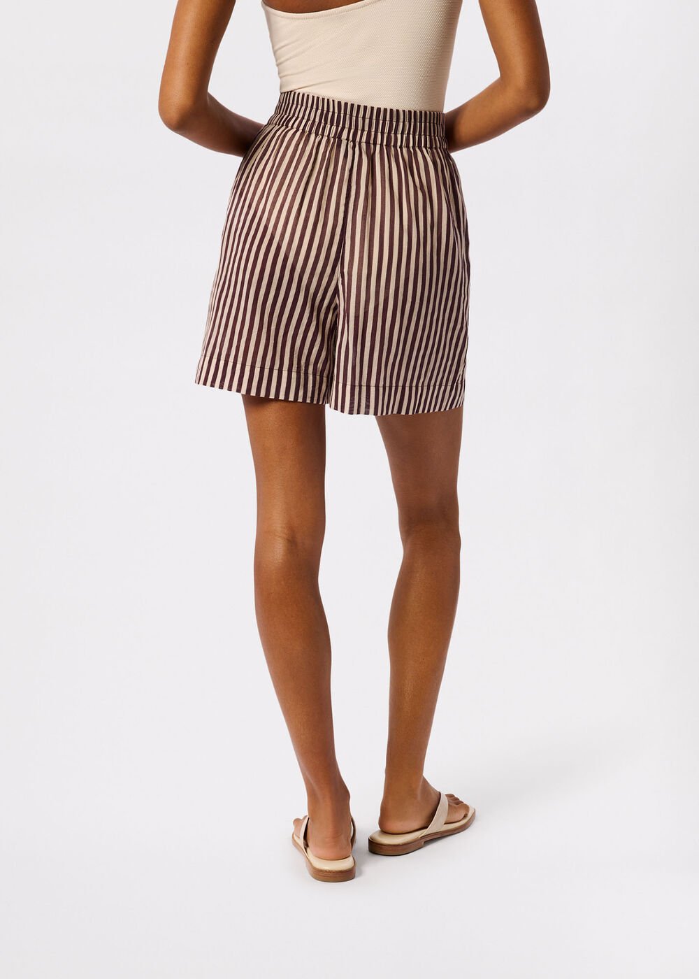 Stripe Beach Shorts