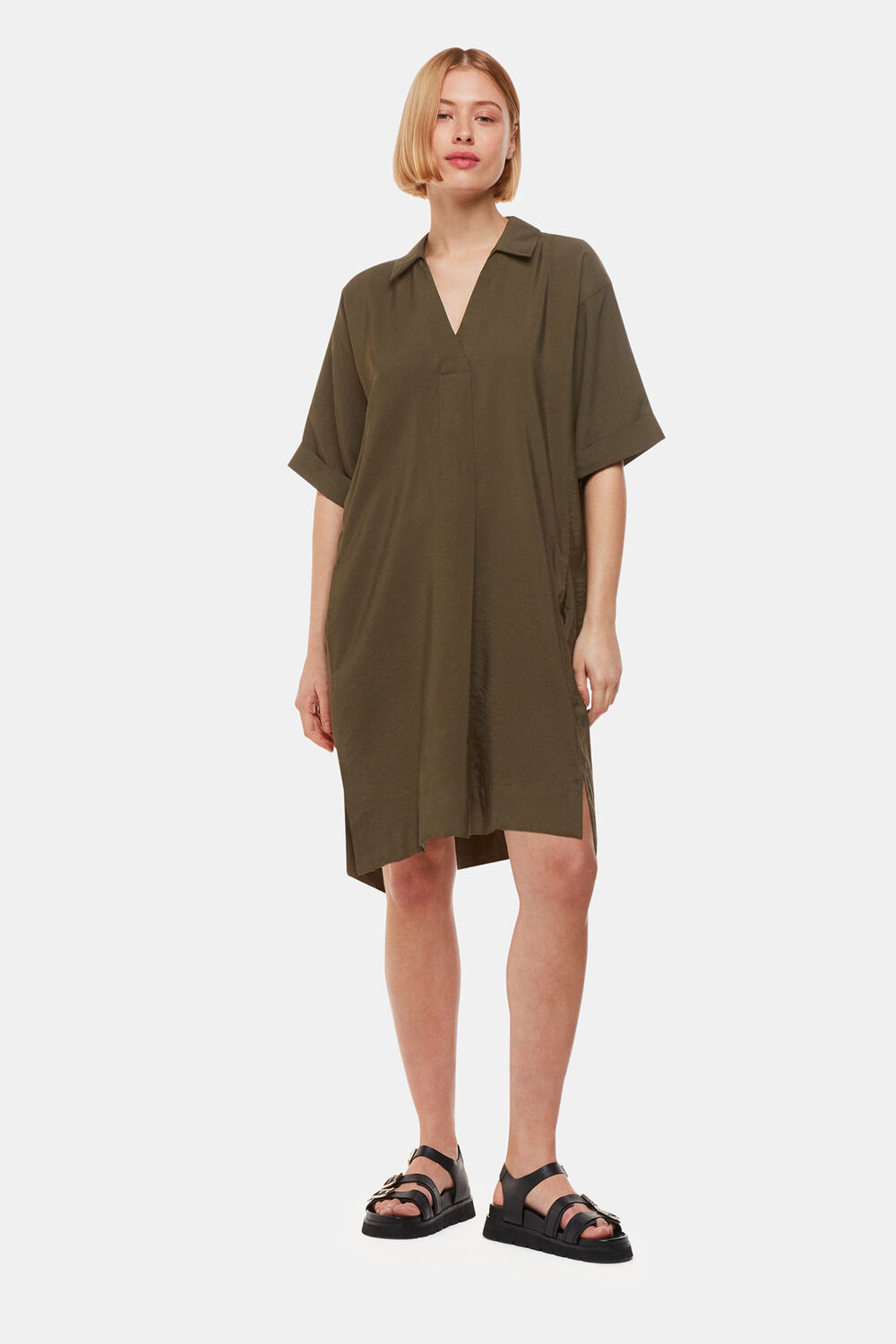 Khaki Melanie Dress