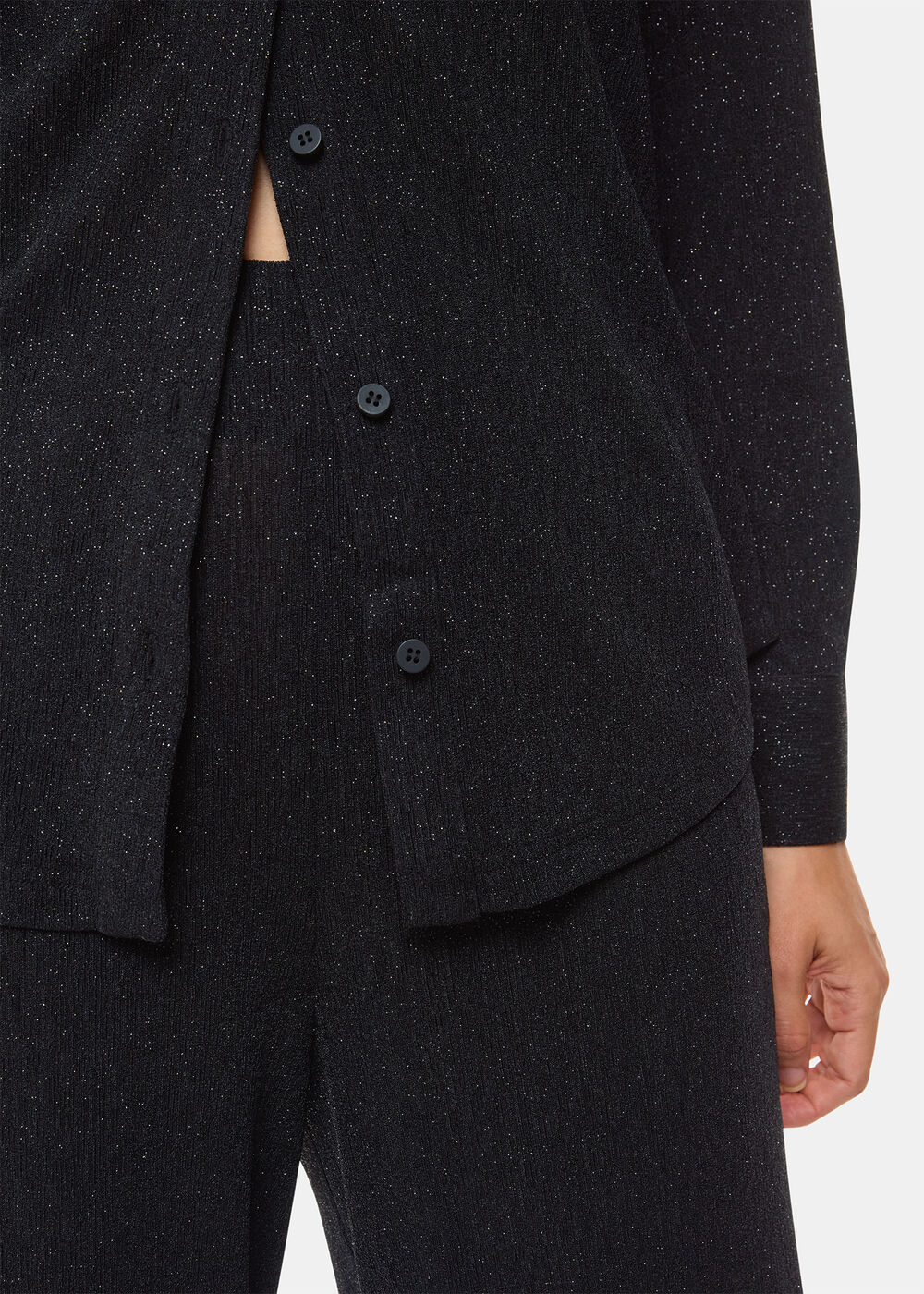 Eva Sparkle Cropped Trouser
