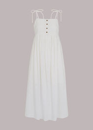 Mabel Broderie Midi Dress