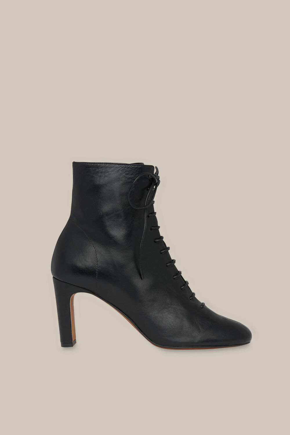 Dahlia Lace Up Boot Black