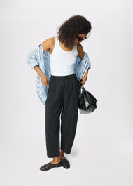 Utility Cotton Barrel Trouser
