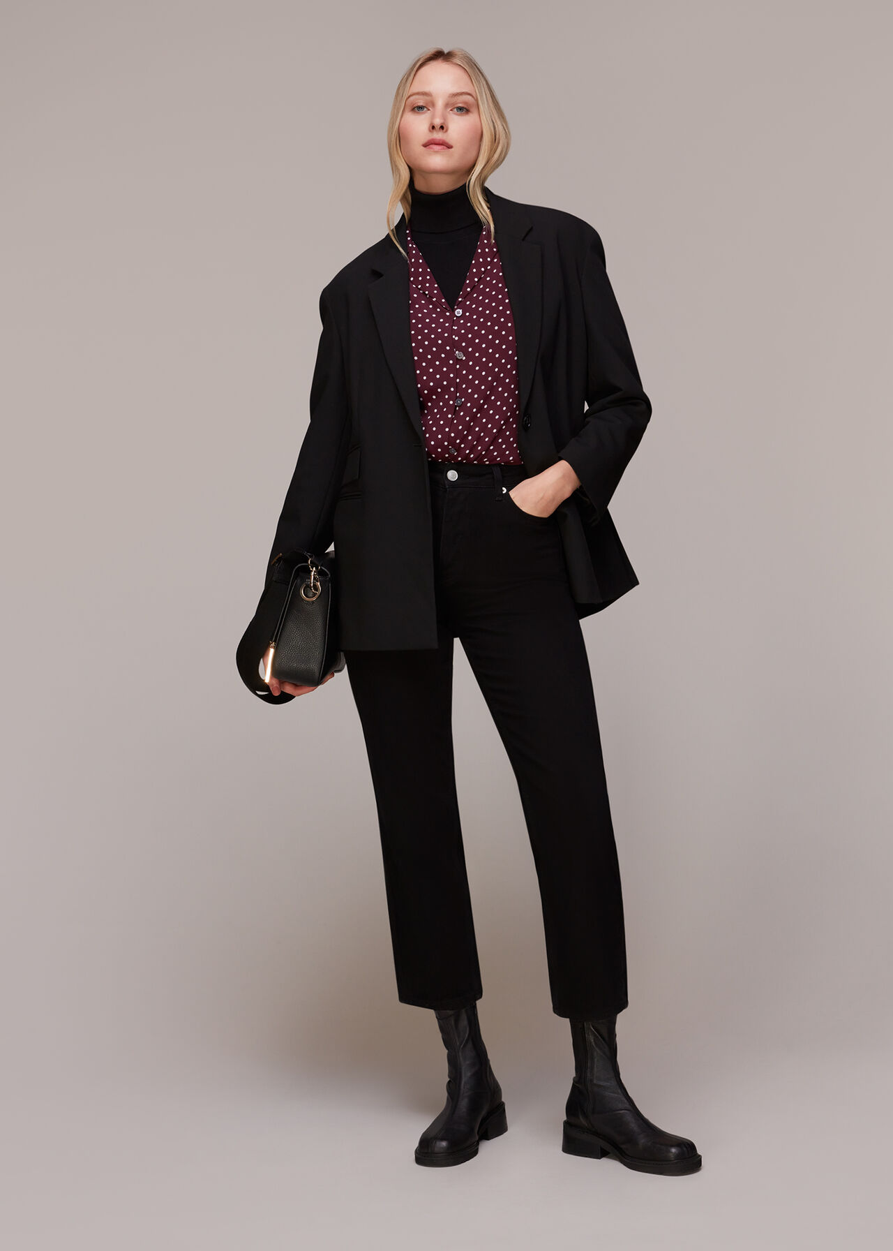 Spot Print Ramona Shirt
