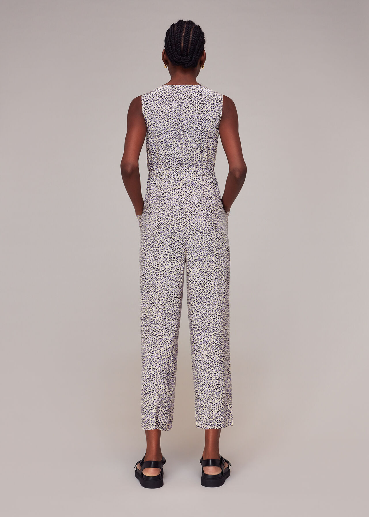 Dashed Leopard Jess Jumpsuit