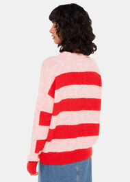 Stripe Mohair Knit