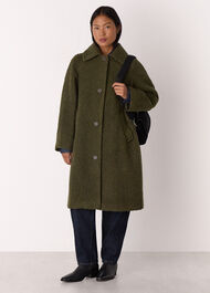 Petite Romy Boucle Coat