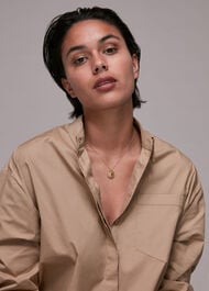 Sun Disc Necklace