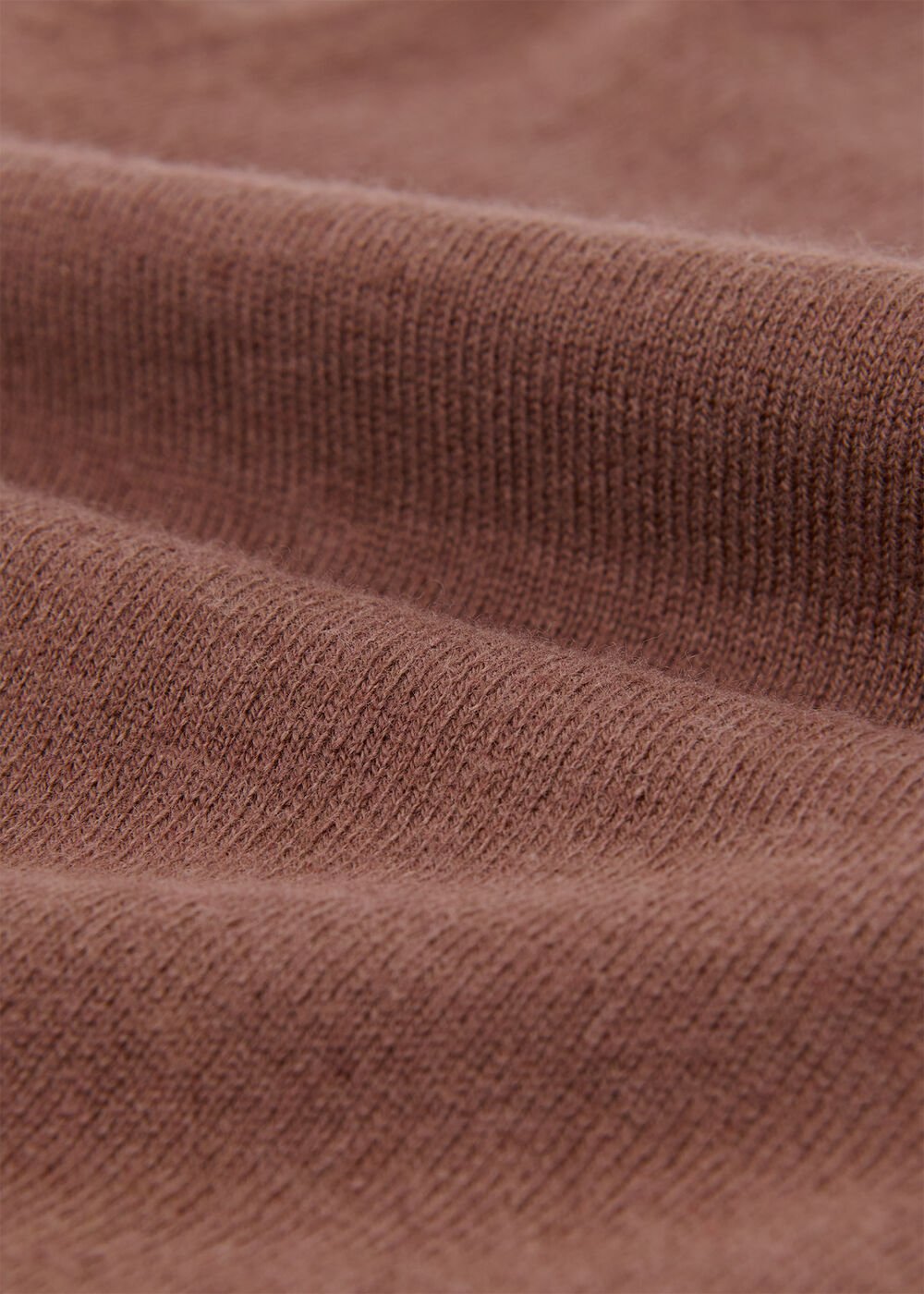 Fine Gauge Crew Neck Cardigan