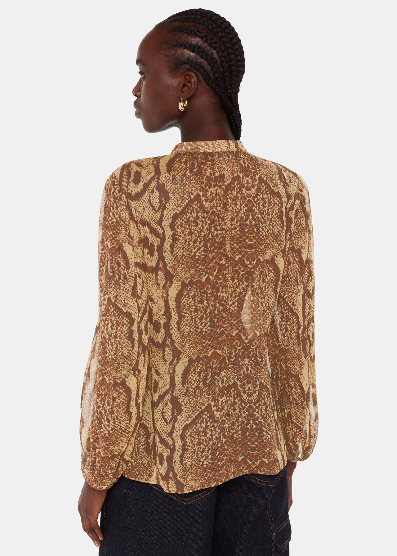 Serpent Print Shirt