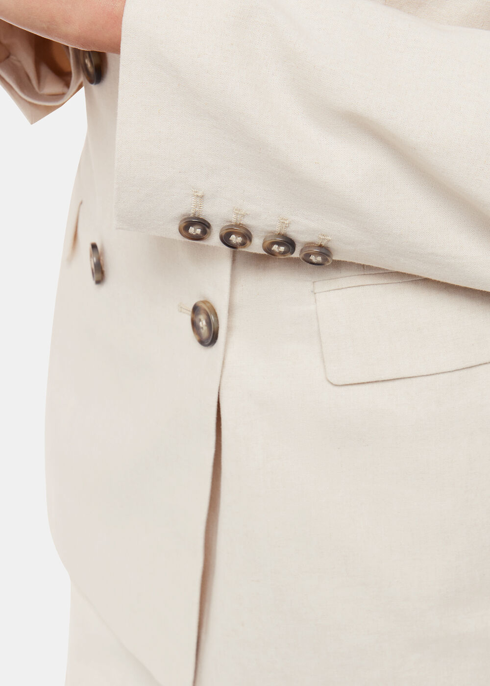 Lindsey Linen Blend Blazer