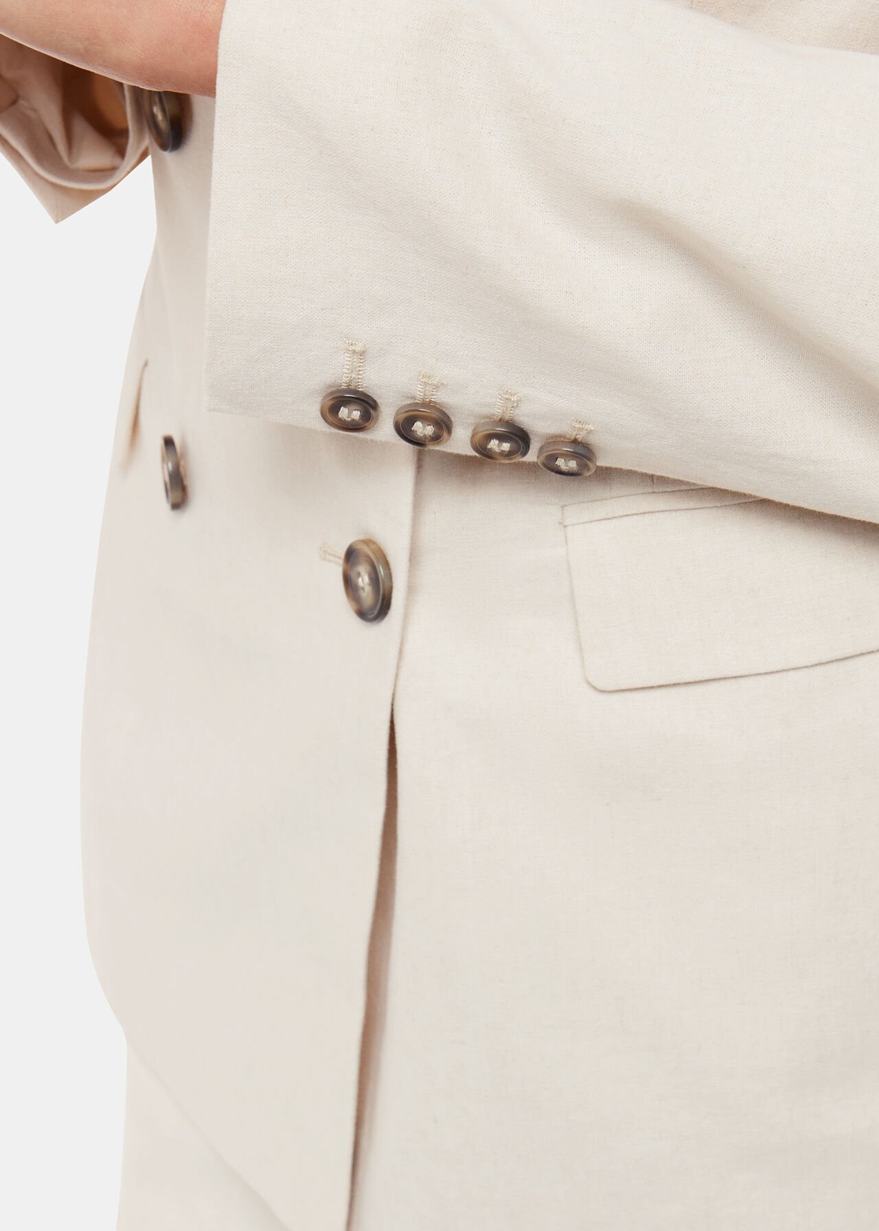 Lindsey Linen Blend Blazer
