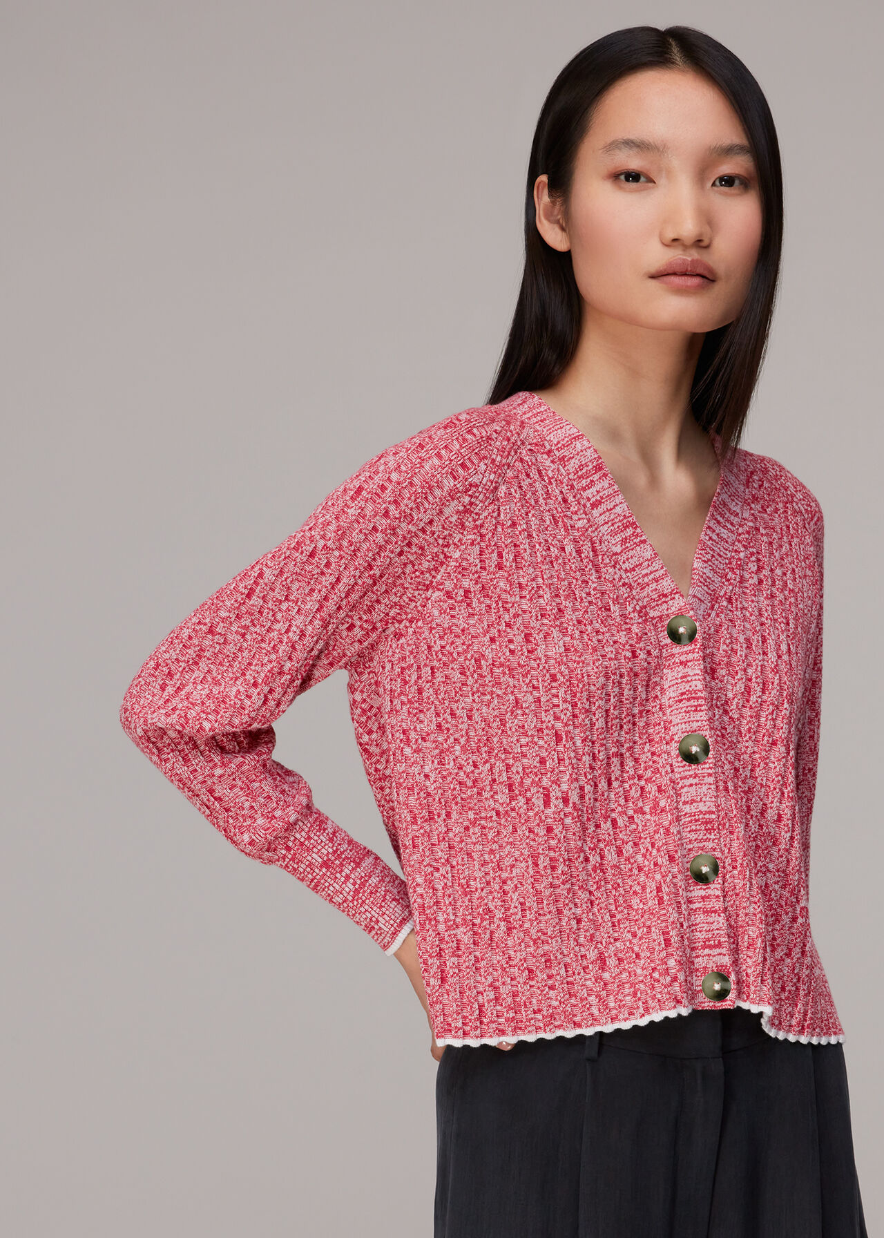 Wynn Flecked Cardigan