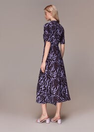 Woodland Tiger Midi Dress