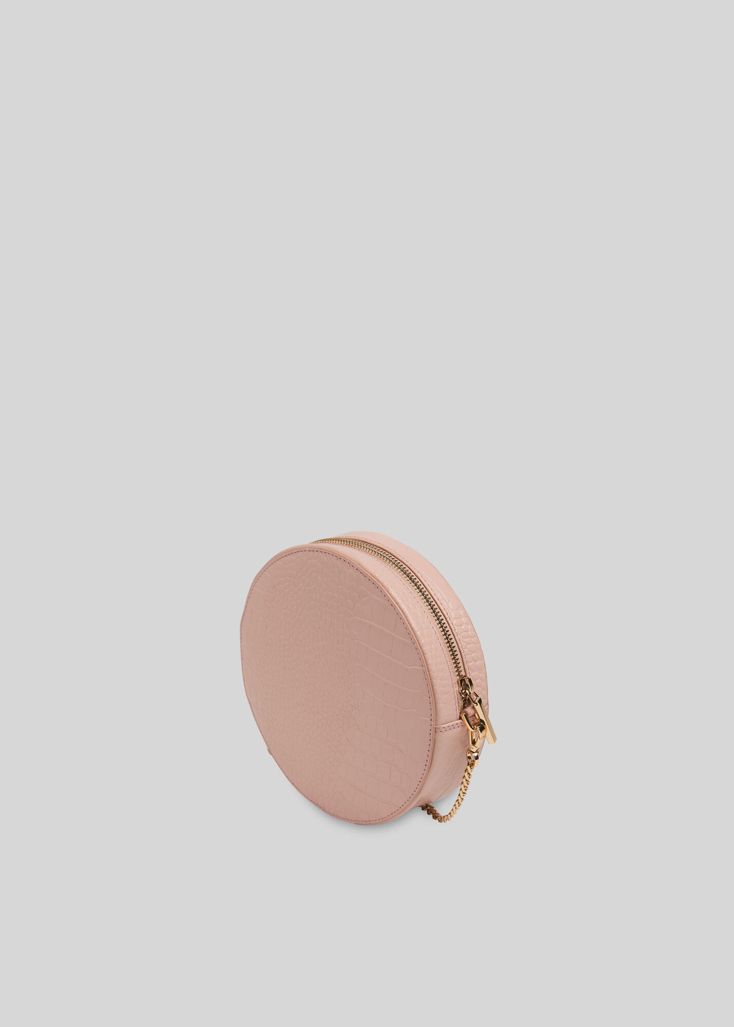 Pale Pink Brixton Circular Crossbody Bag WHISTLES Whistles US