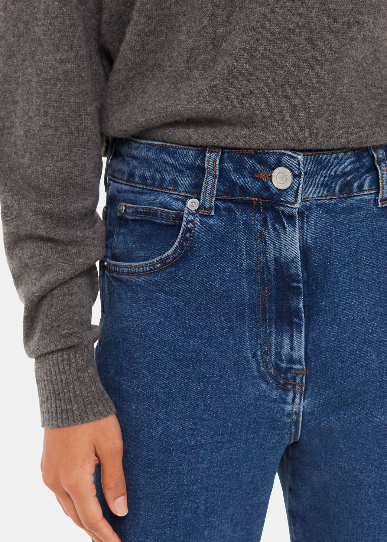Denim Stretch Slim Jean WHISTLES