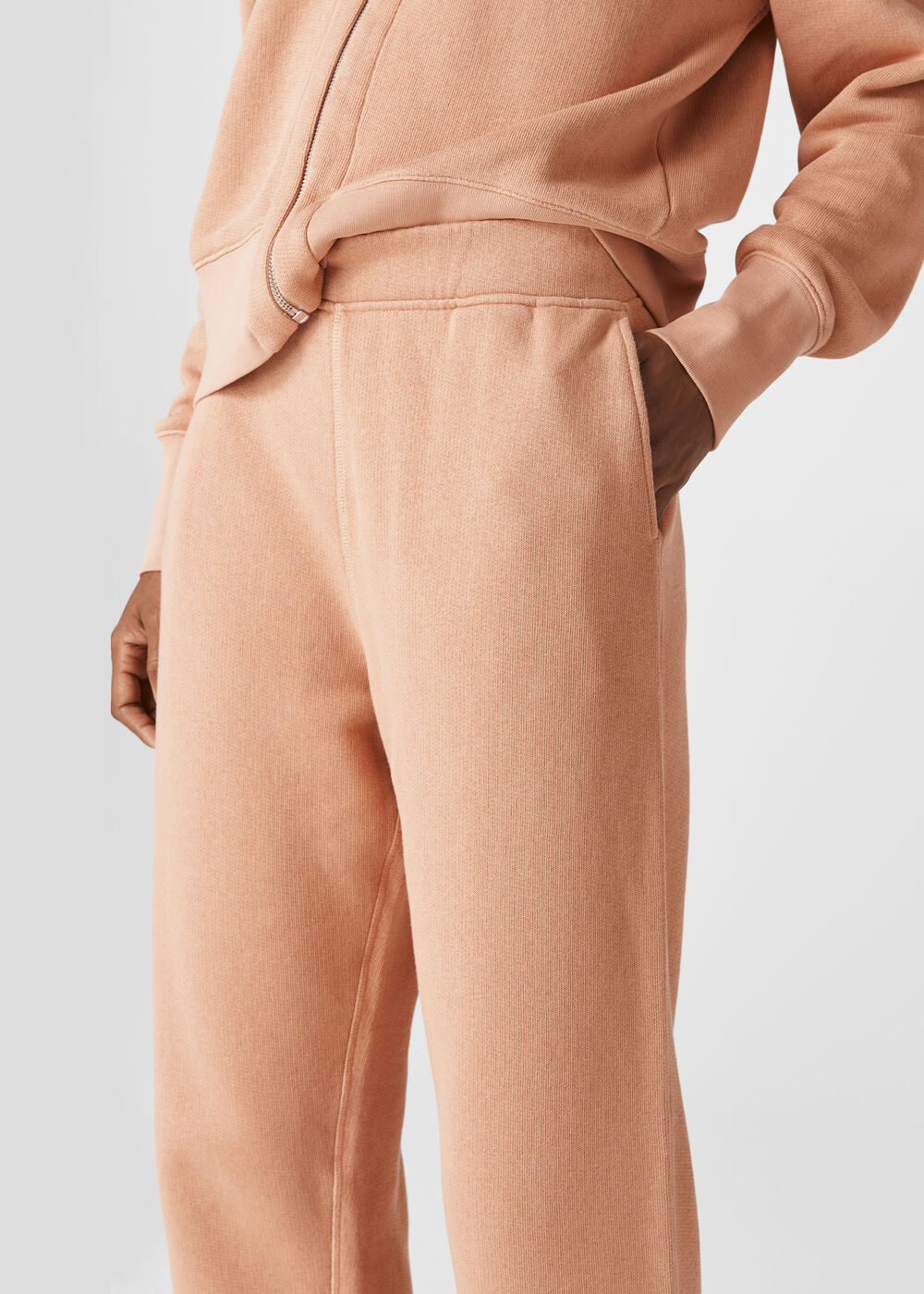 Washed Fleece Relaxed Jogger Neutral