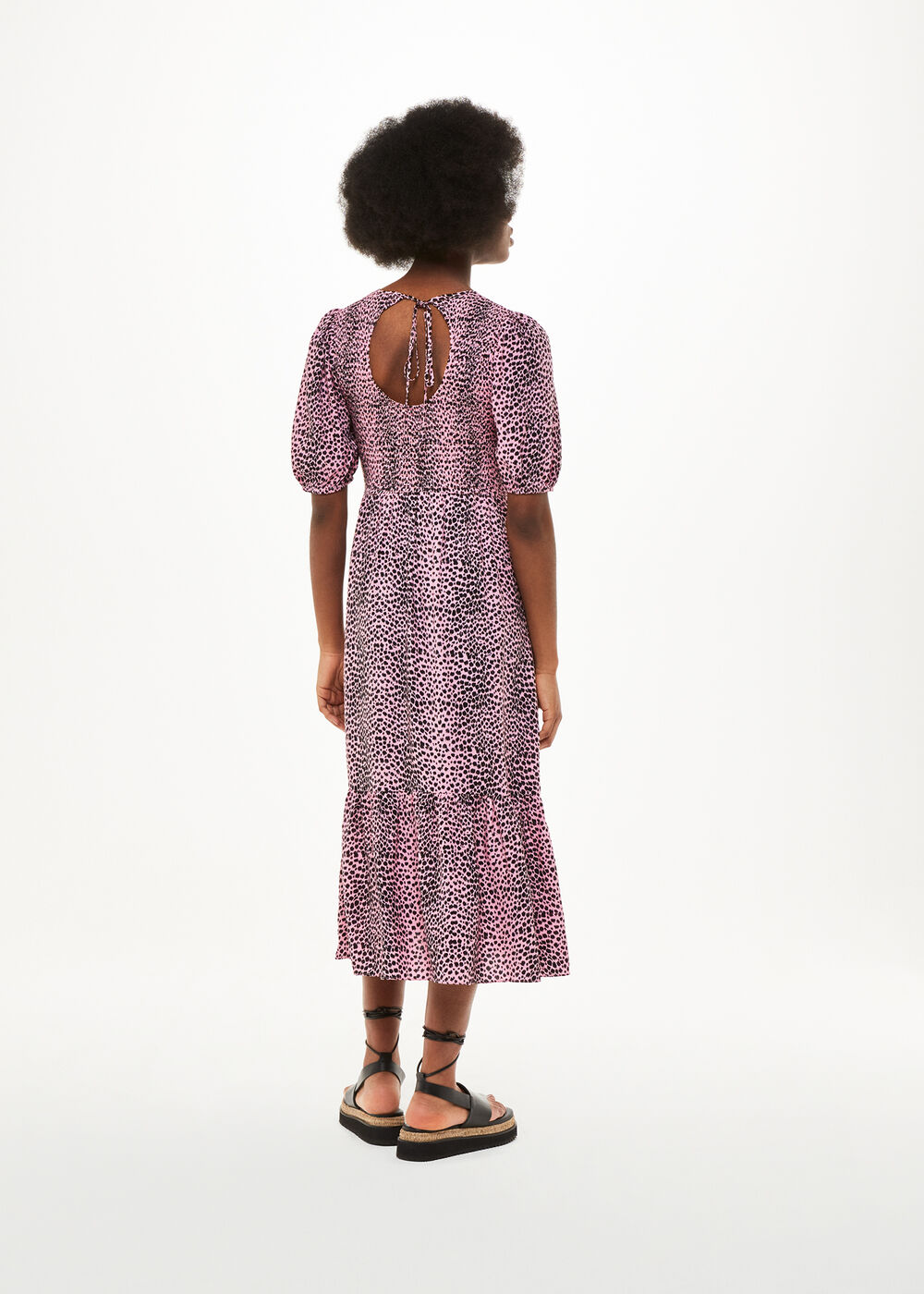 Sketched Cheetah Dress