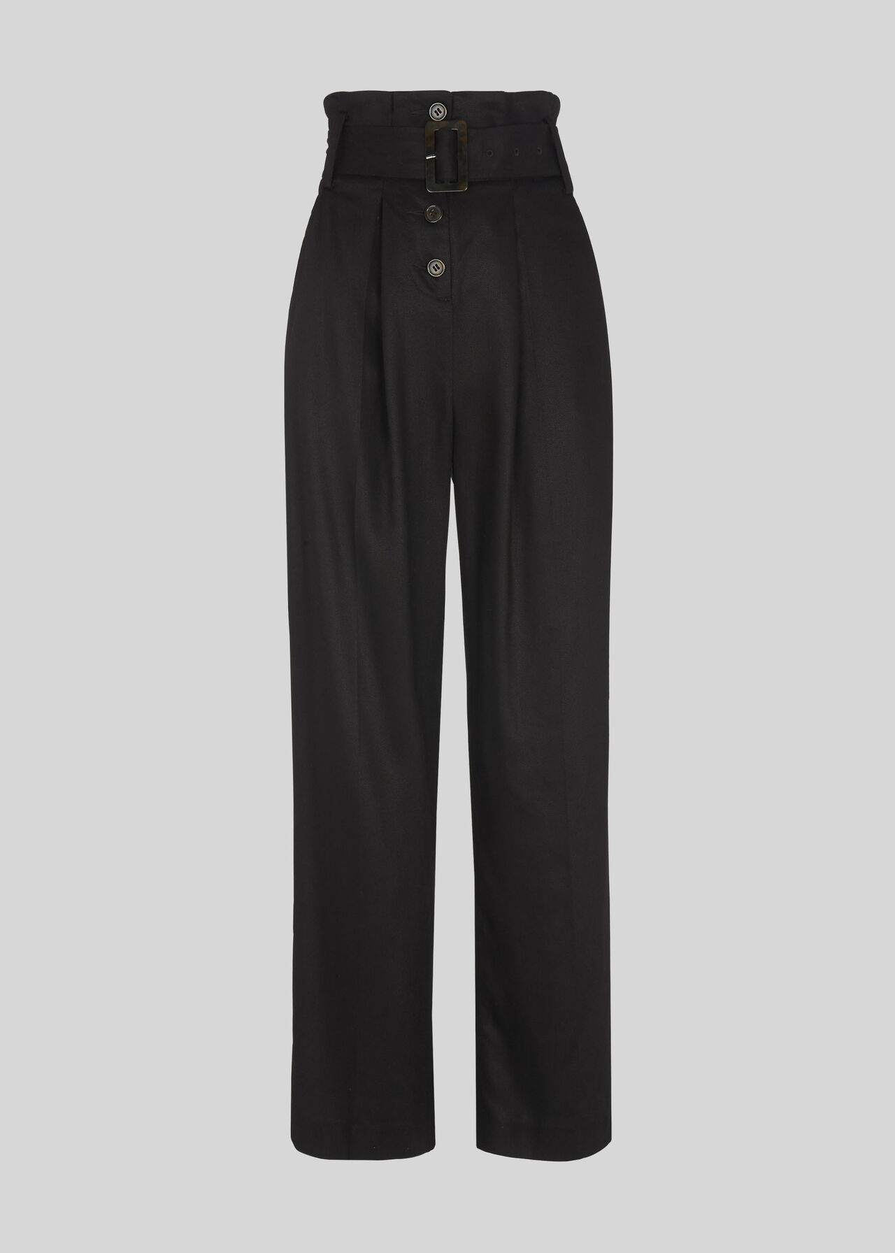 Yasmin High Waist Trouser Black