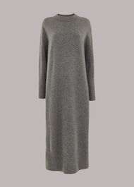 Boyfriend Crew Knit Midi Dress