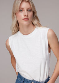 Gathered Shoulder Tank