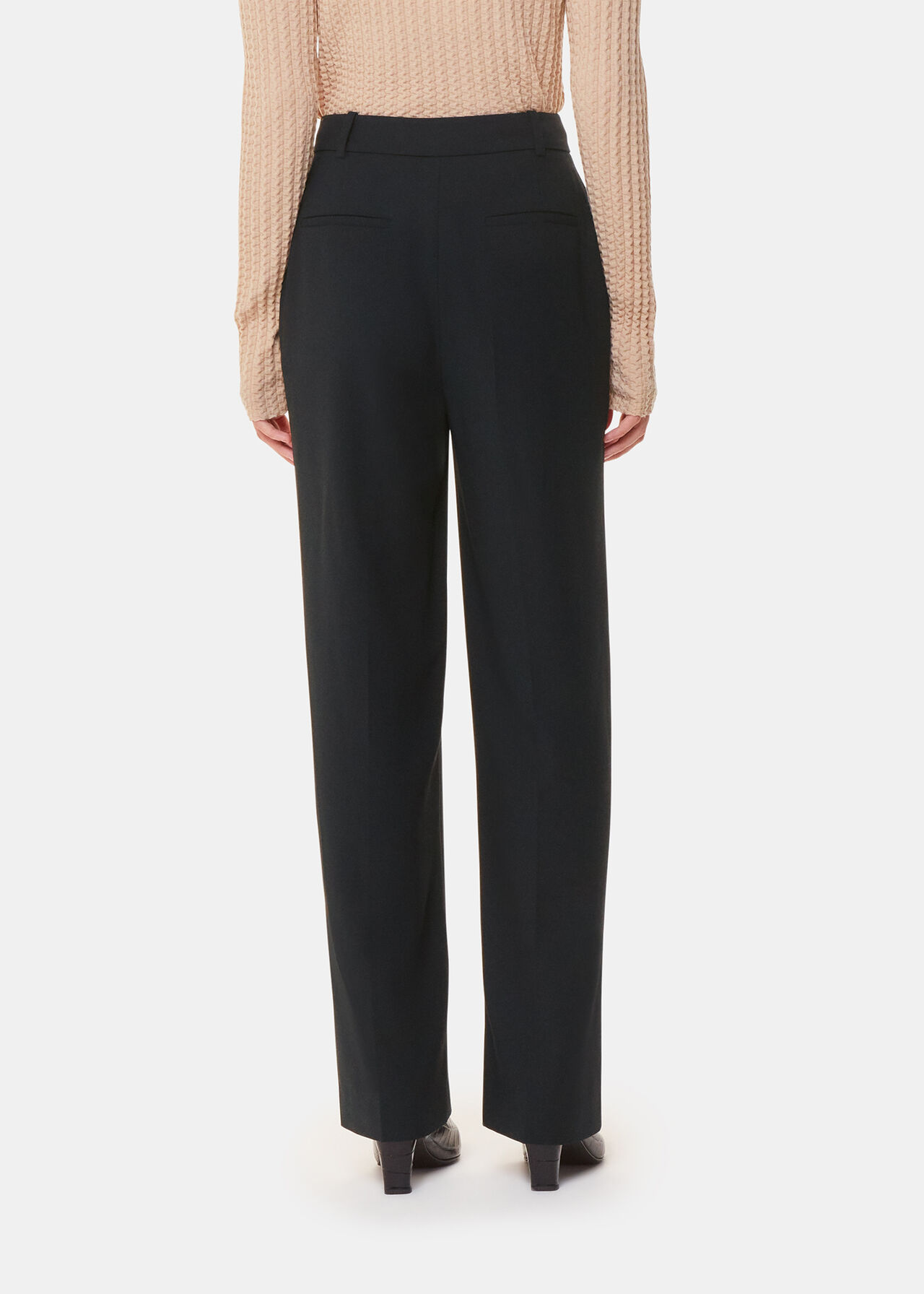 Amelie Wool Blend Trouser