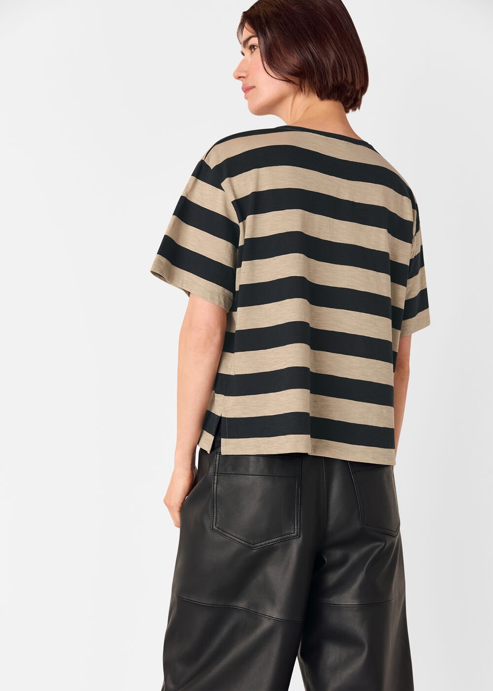 Wide Stripe Tee