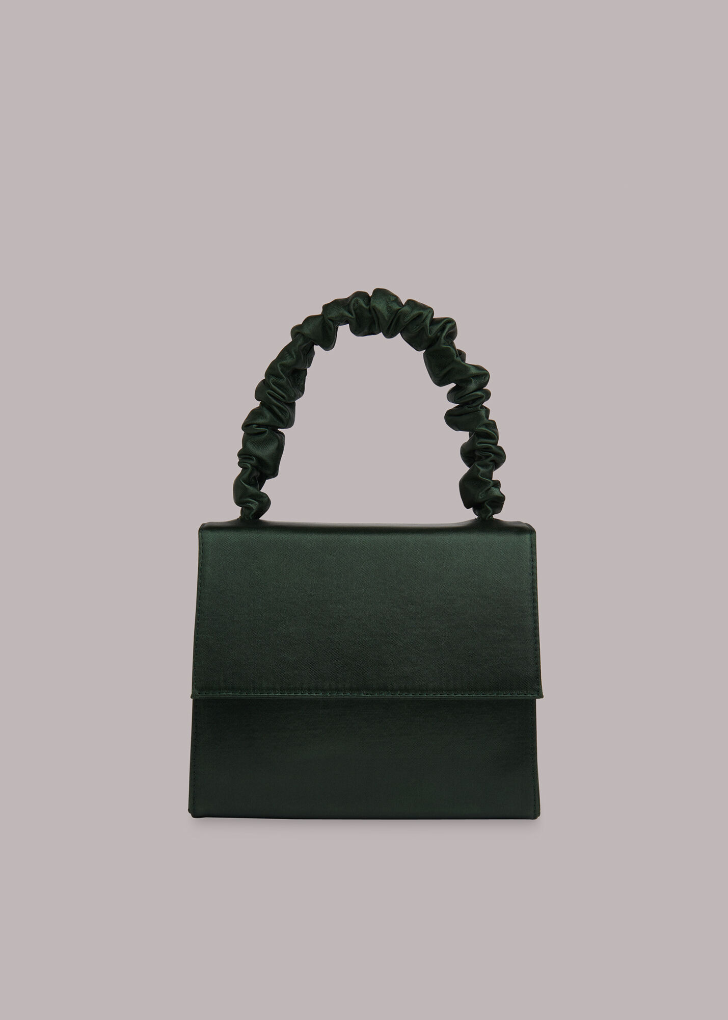 Topshop green sales bag