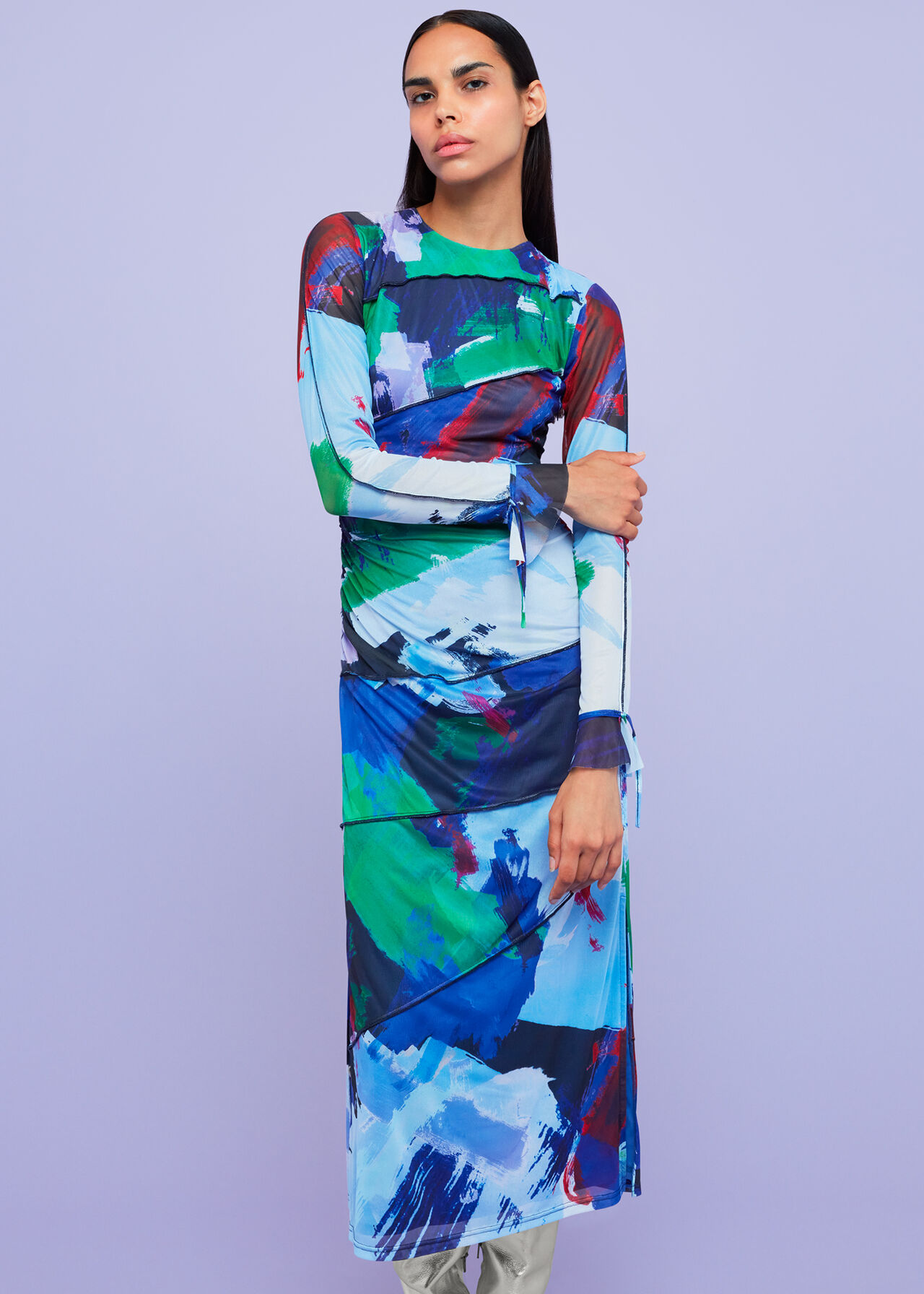 Brushmark Seam Detail Dress