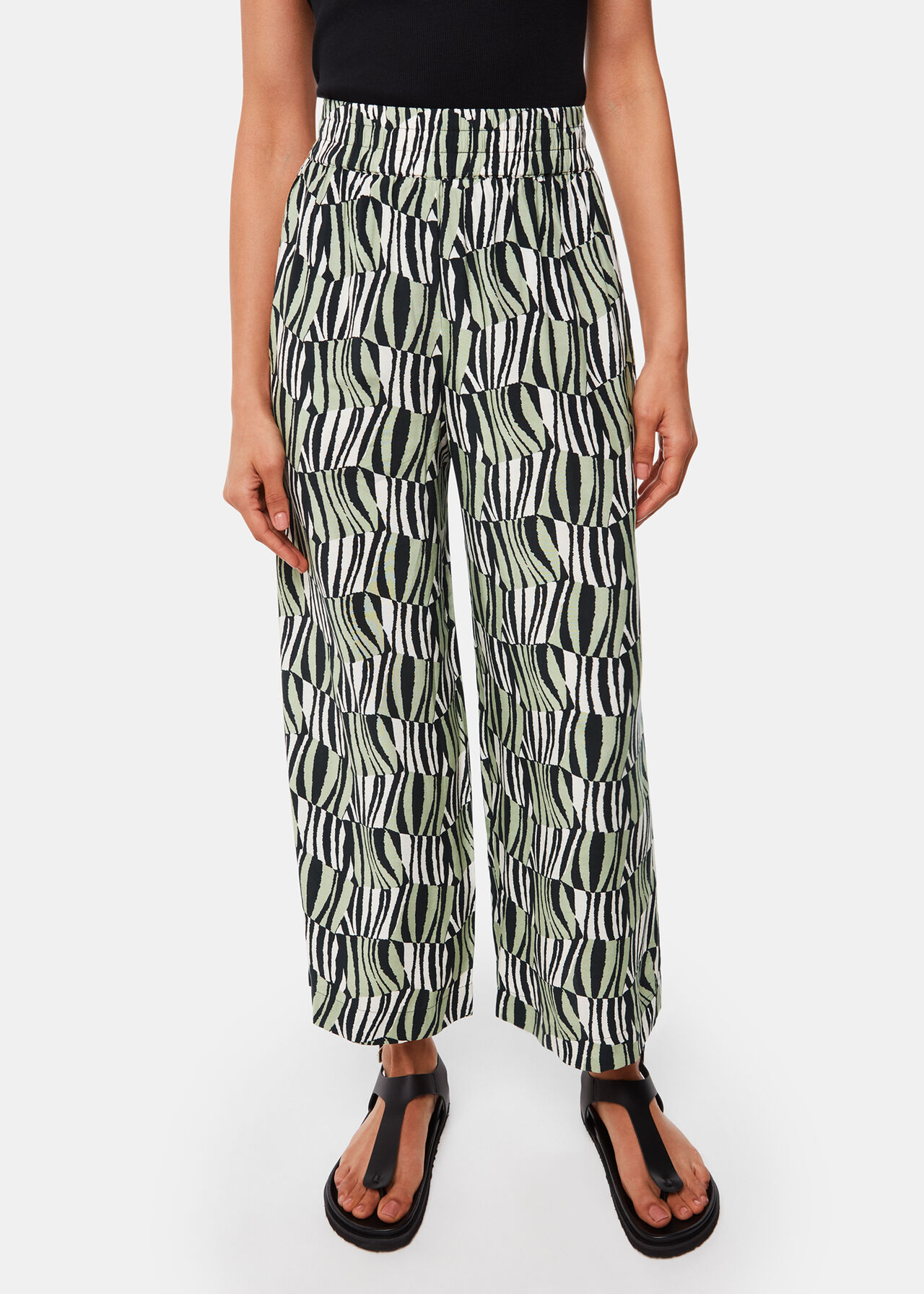 Checkerboard Tiger Trouser