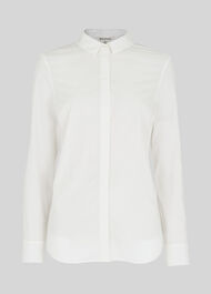 Slim Cotton Shirt White