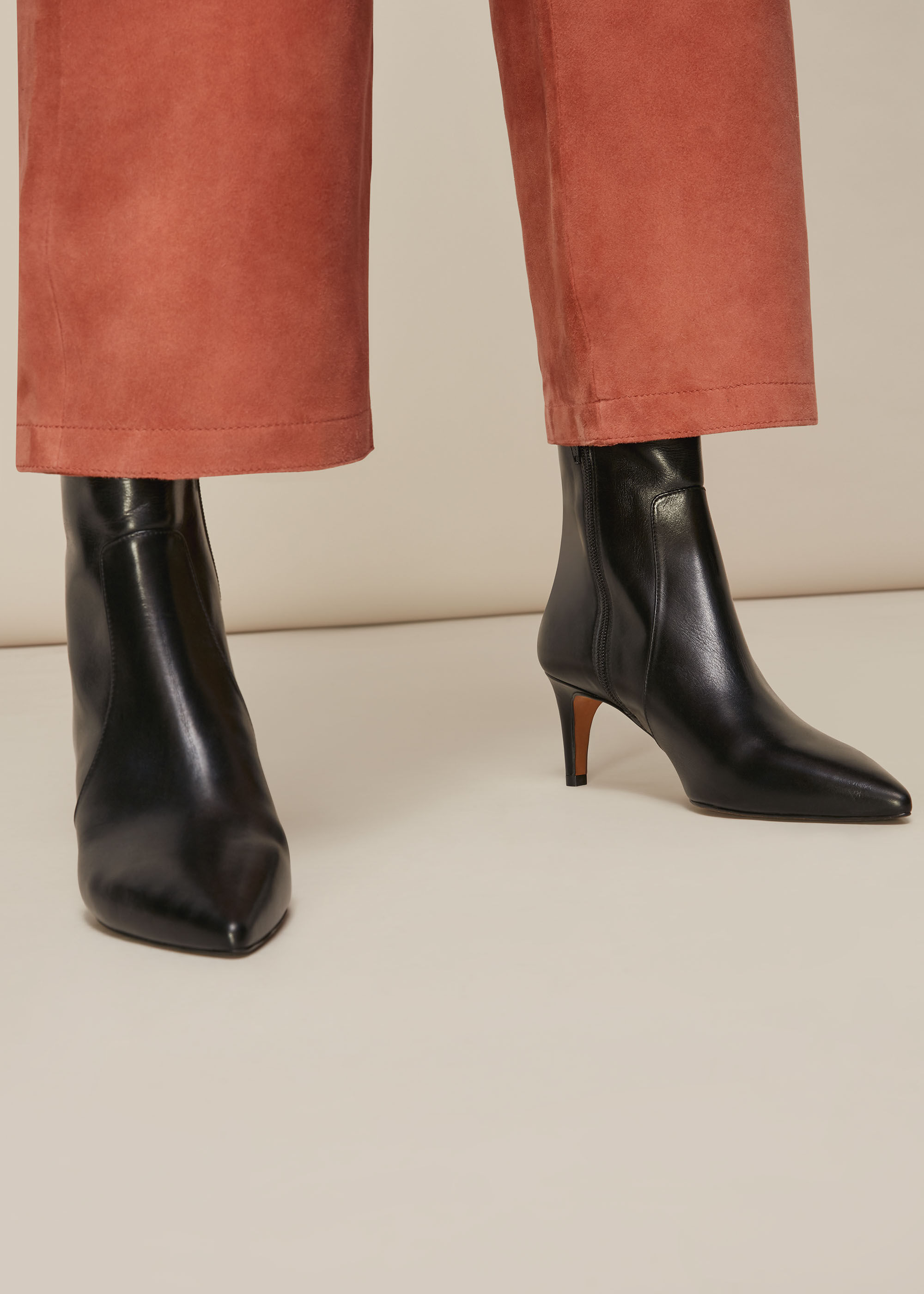 Whistles celeste kitten heel boot on sale