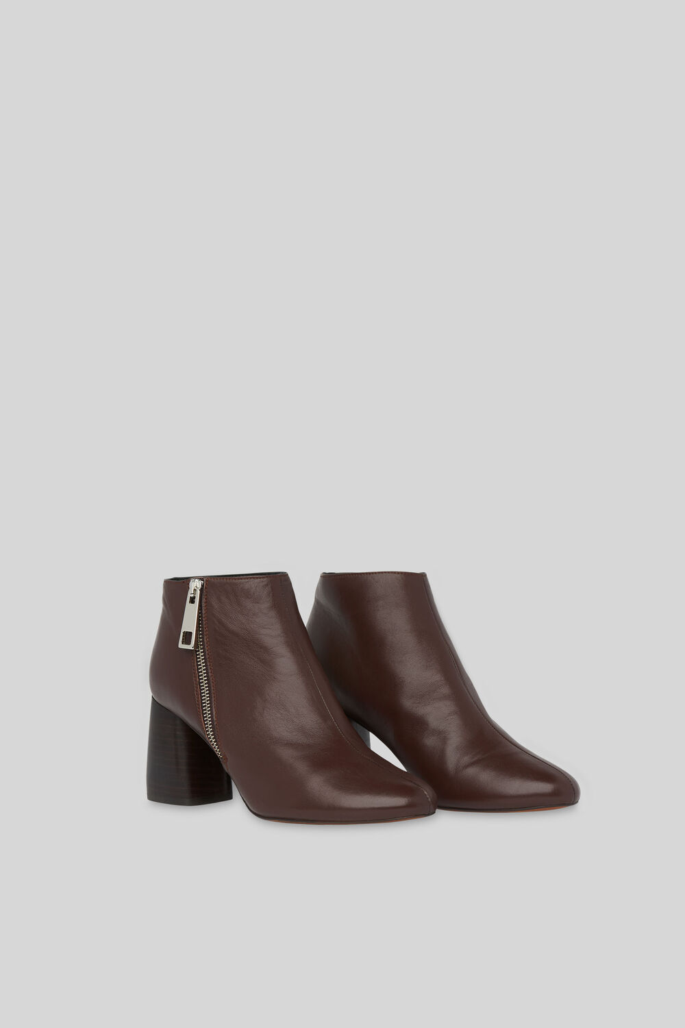 Pippa Side Zip Boot Brown