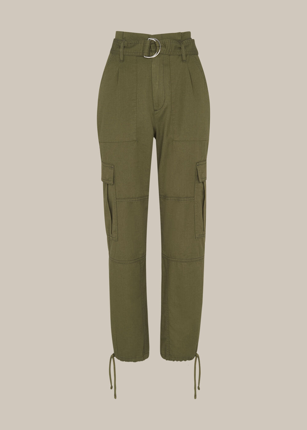 Cargo Military Trouser Khaki