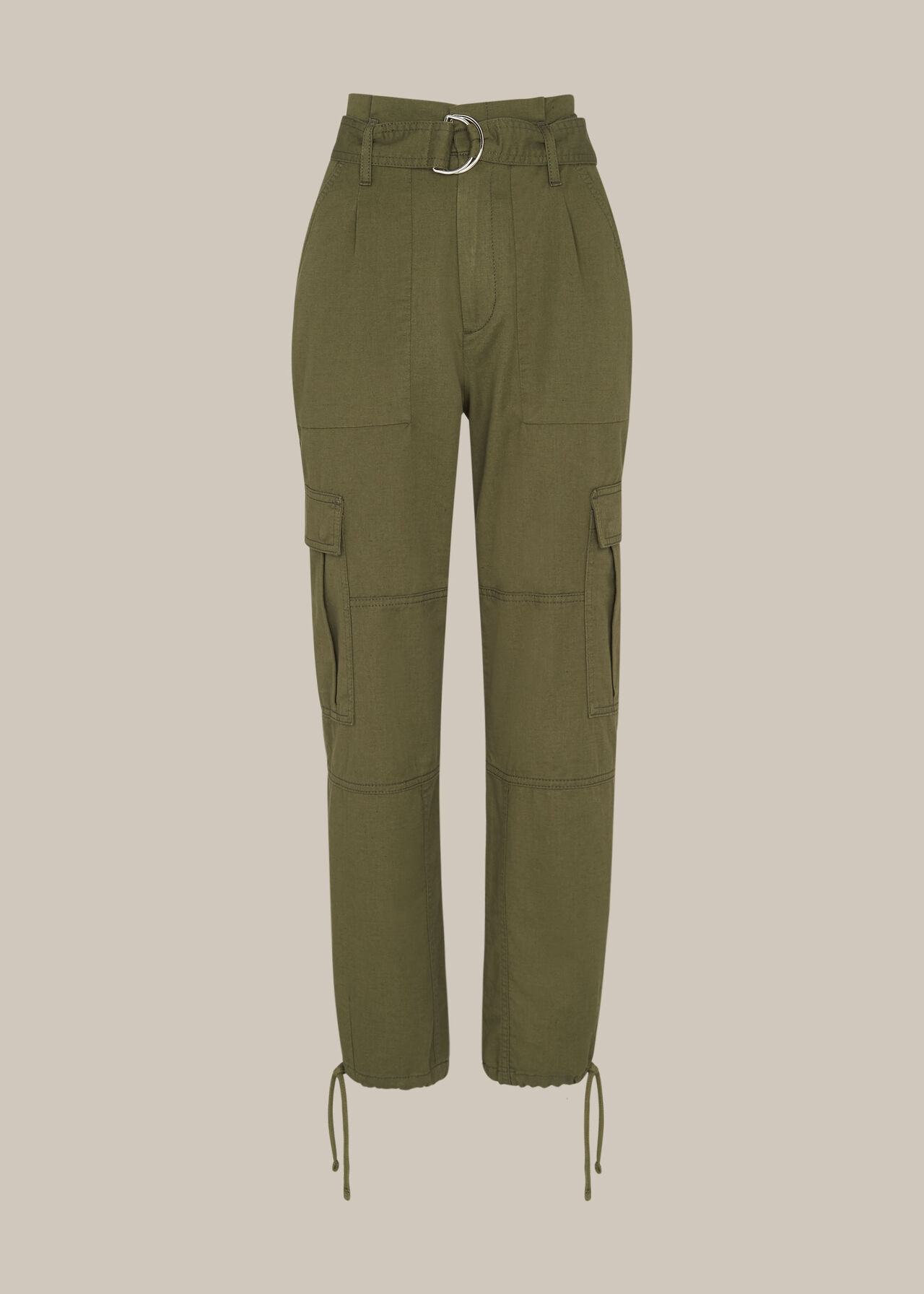 Cargo Military Trouser Khaki