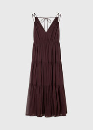 Cotton Maxi V Neck Sundress