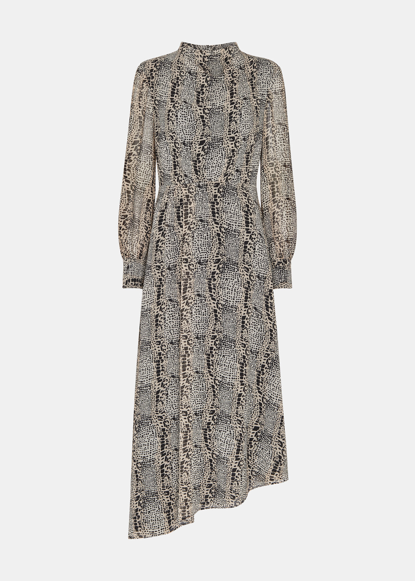 Whistles snake print dress on sale