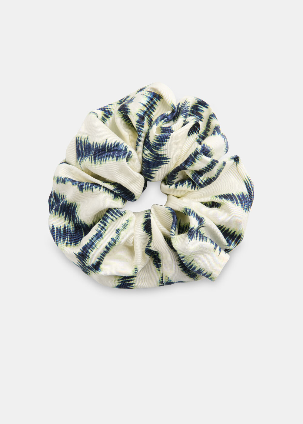Feathered Tiger Scrunchie