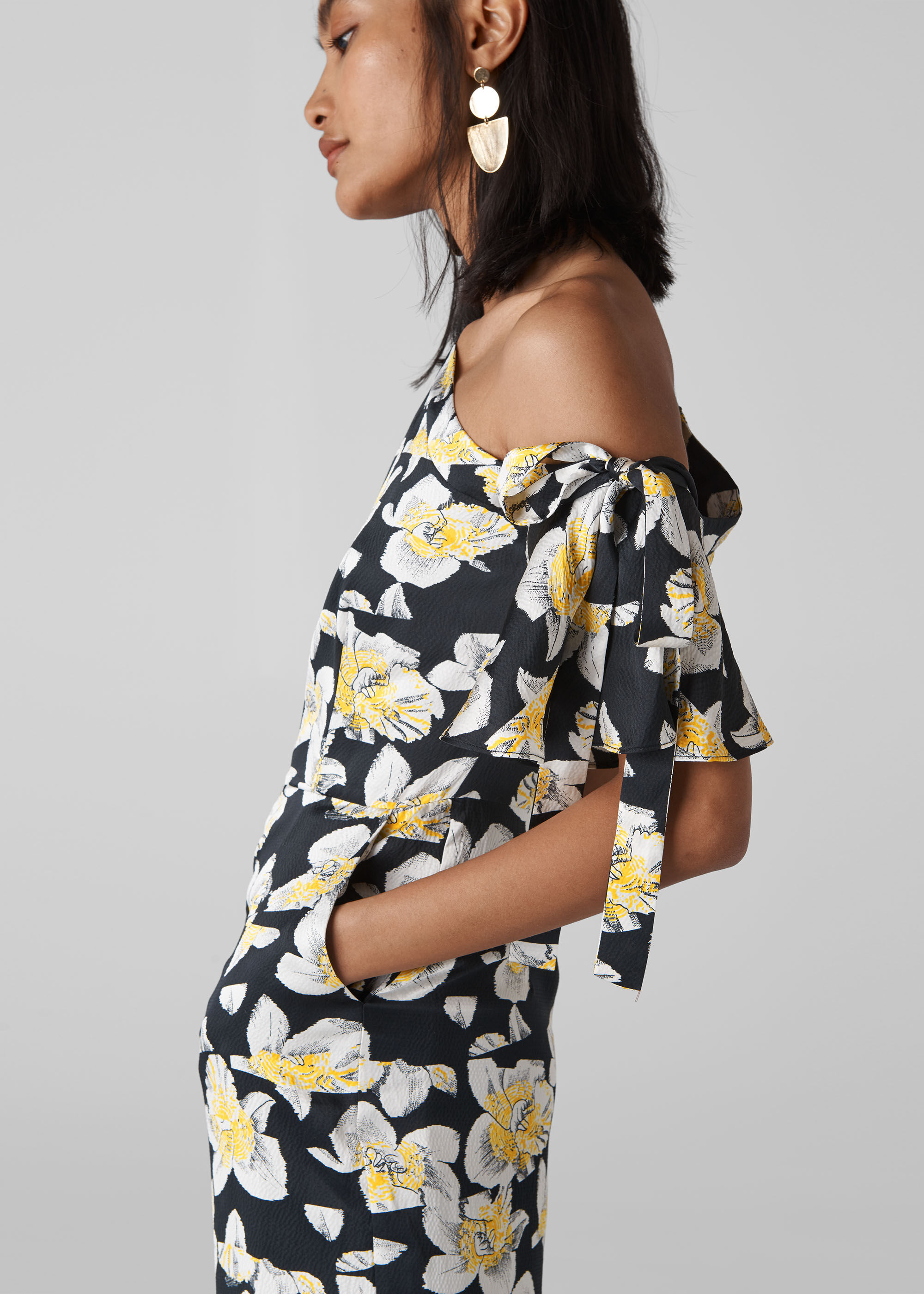 Whistles silk jumpsuit hotsell