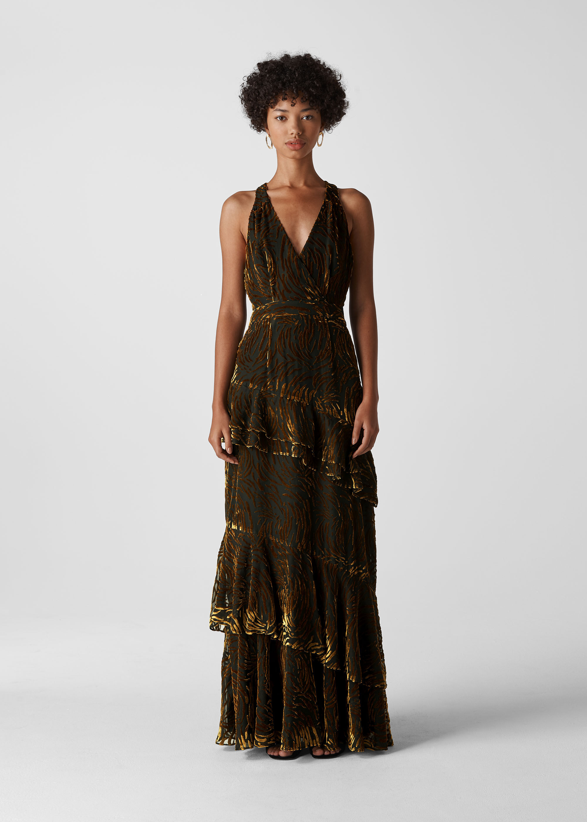 Edith Reed Print Maxi Dress