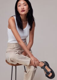 Porto Double Buckle Sandal