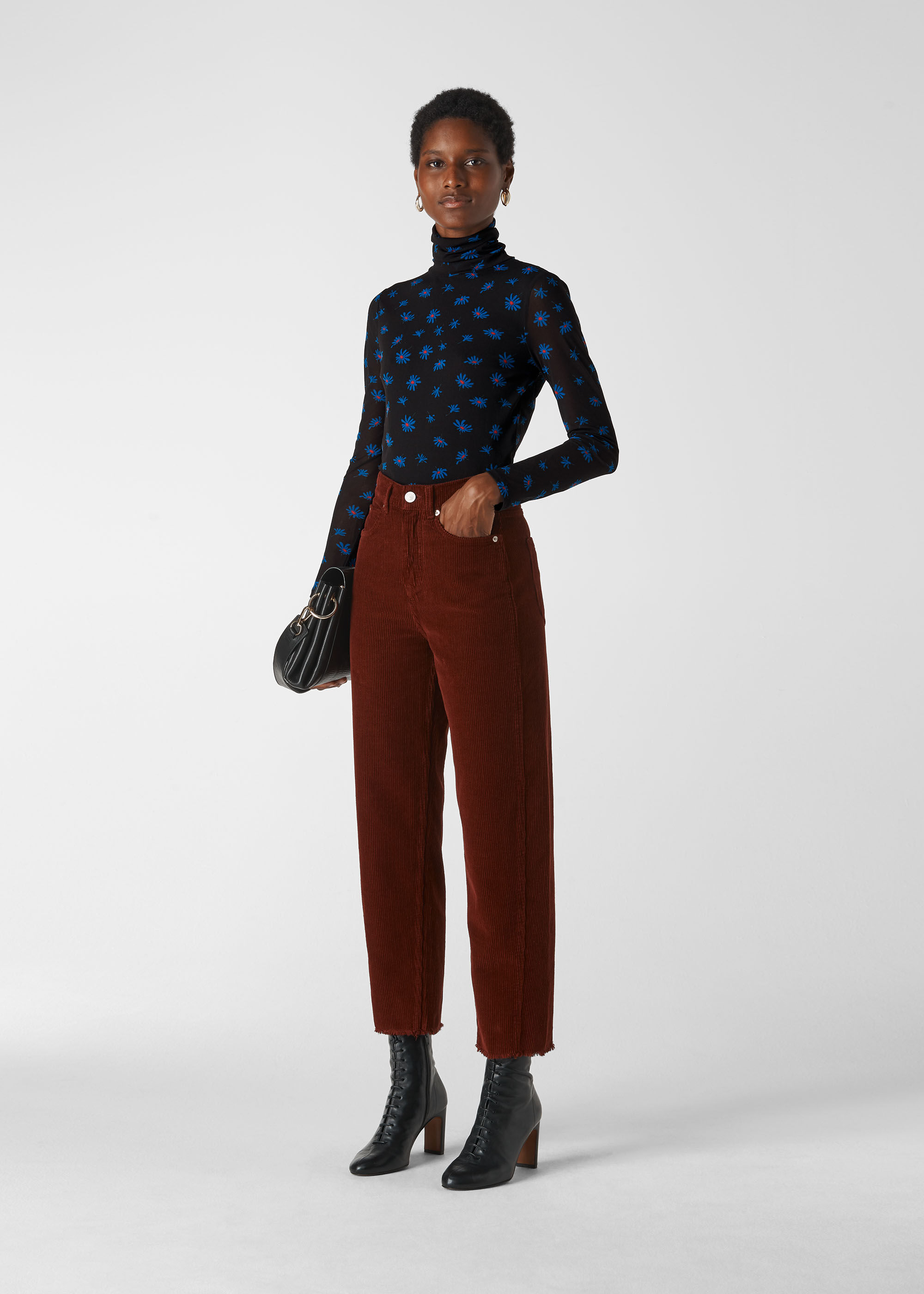 Mesh daisy top best sale