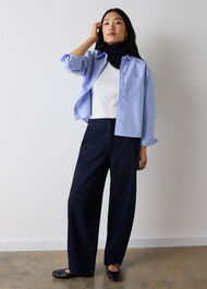 Boxy Oxford Cotton Shirt