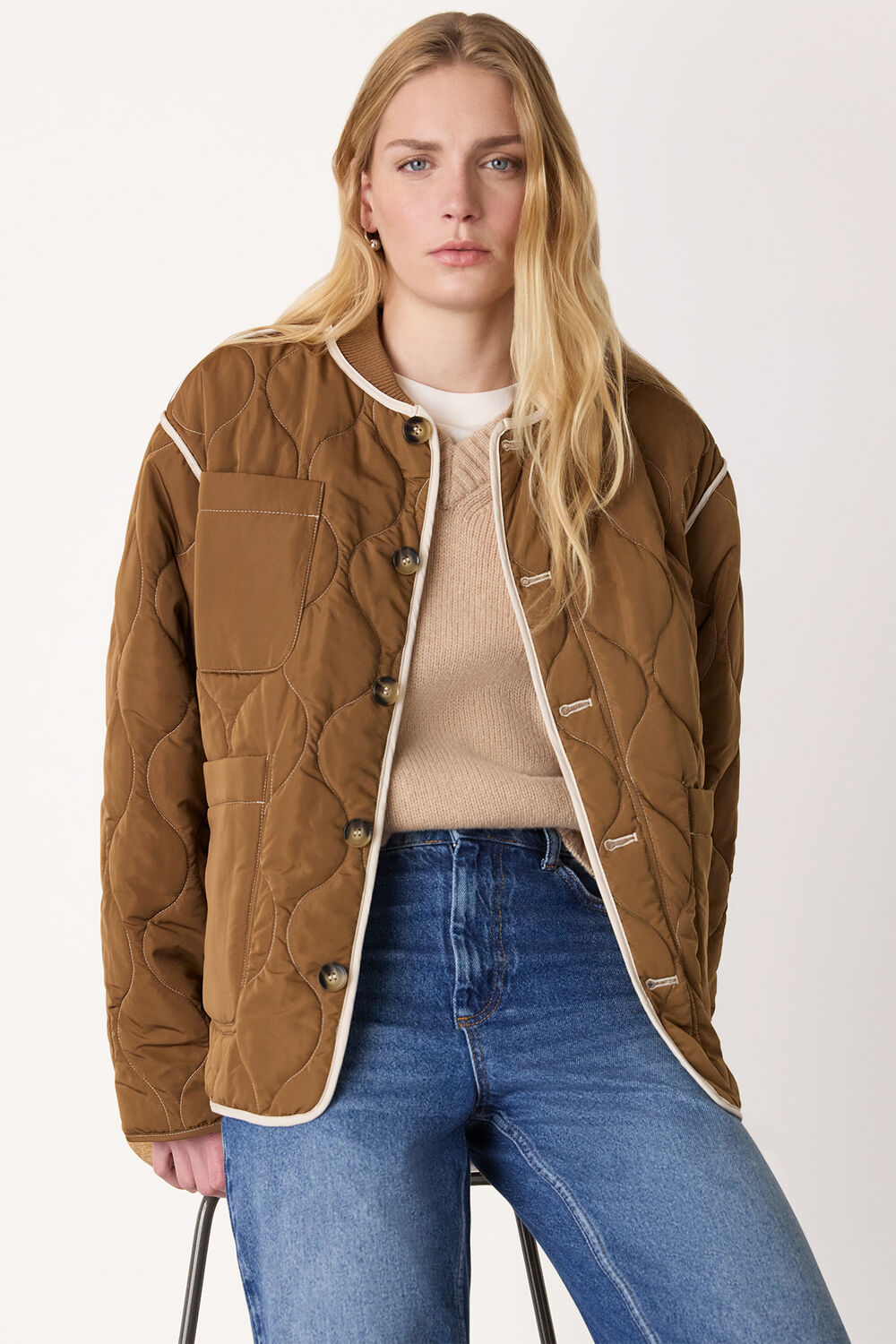Reversible Quilted Coat