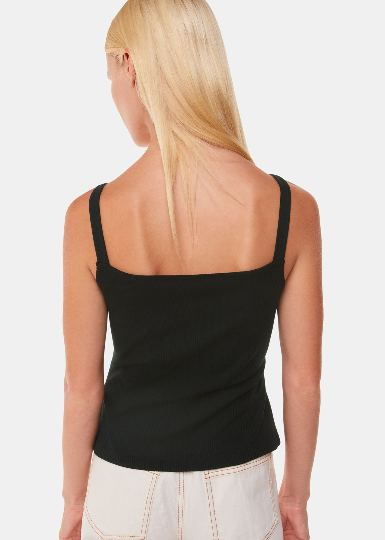 Strappy Button Through Vest