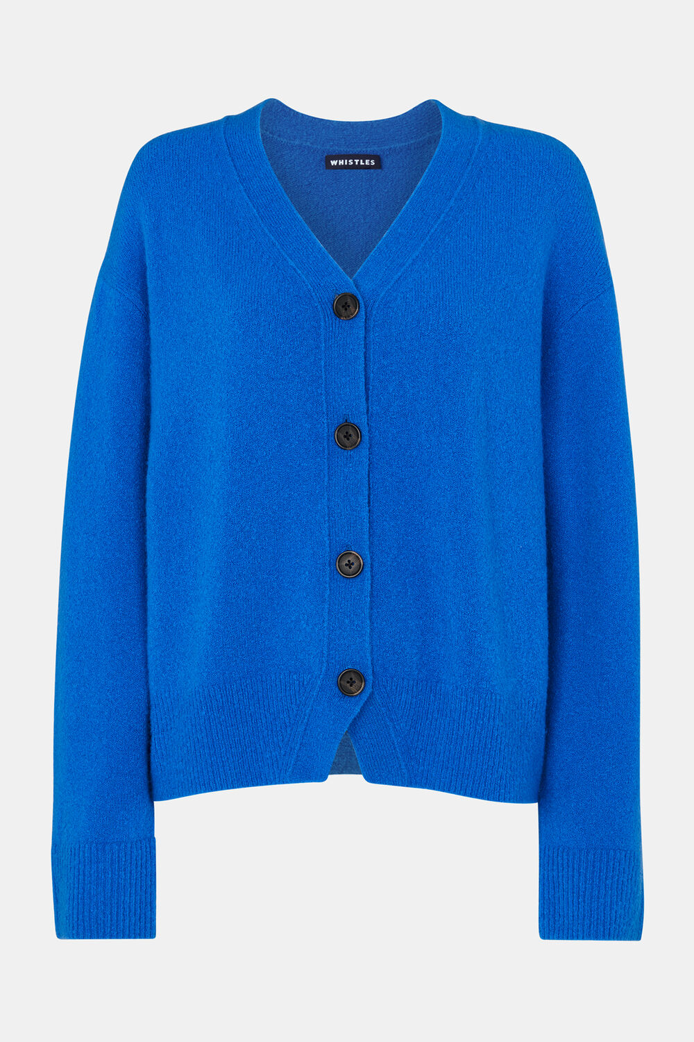Textured Wool Mix Cardigan