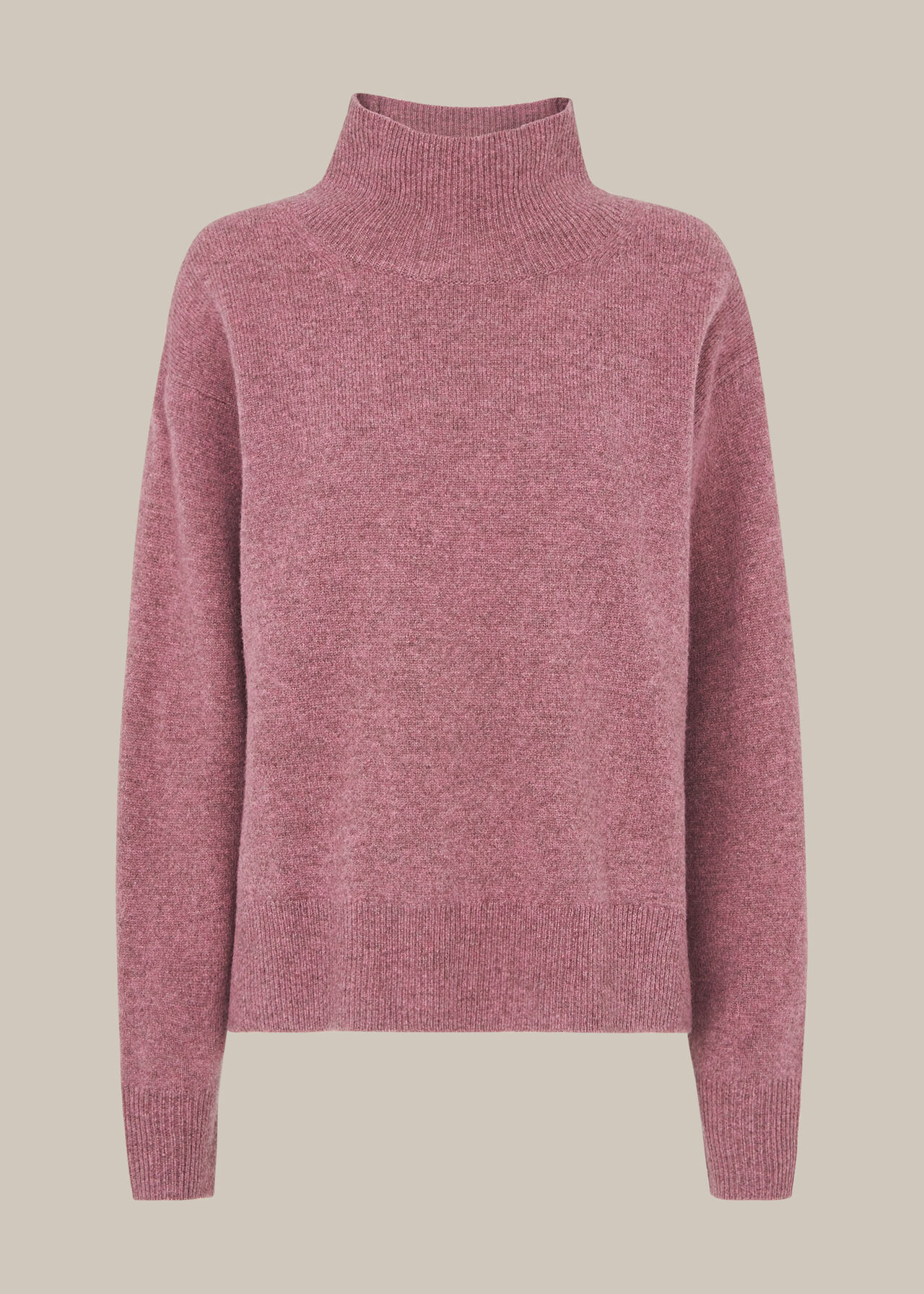 Merino Funnel Neck Knit