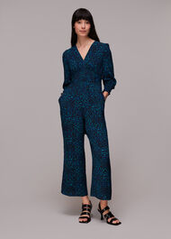 Forest Leopard Jumpsuit