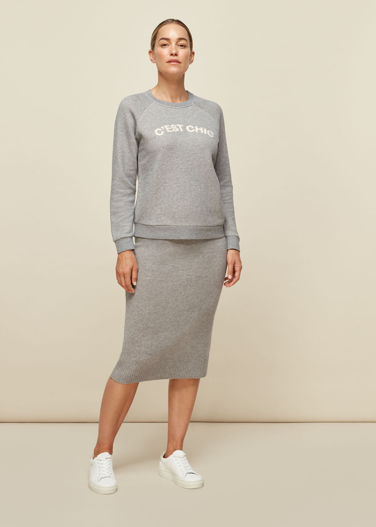 Cest Chic Logo Sweatshirt